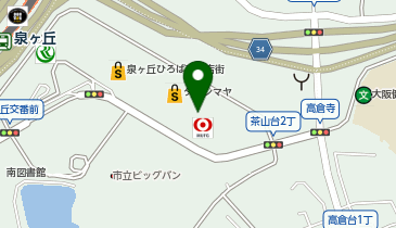 Sanrio Gift Gate 泉北パンジョ店の地図画像