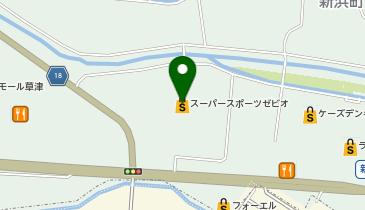 Sanrio イオンモール草津店の地図画像