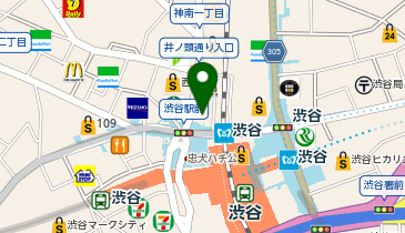 Hello Kitty Japan 渋谷店の地図画像