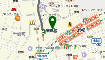 遠鉄百貨店5F サンリオの地図画像