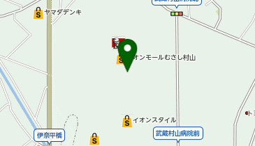 Sanrio イオンモールむさし村山店の地図画像