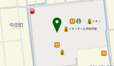 Sanrio イオンモール浜松市野店の地図画像