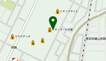 Sanrio イオンモール天童店の地図画像