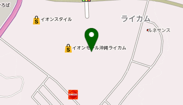 Sanrio イオンモール沖縄ライカム店の地図画像