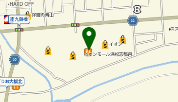 Sanrio イオンモール浜松志都呂店の地図画像