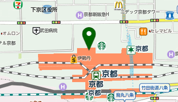 Sanrio KYOTO Porta店の地図画像