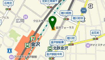 Sanrio 金沢フォーラス店の地図画像
