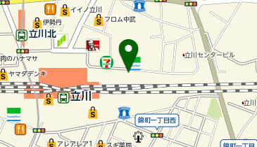 Sanrio ルミネ立川店の地図画像