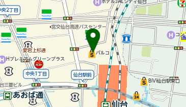 Sanrio 仙台PARCO店の地図画像