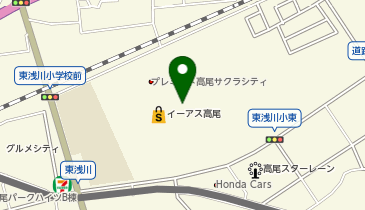 スーツセレクト イーアス高尾の地図画像