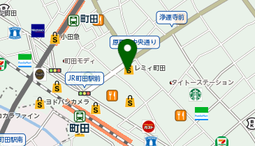 スーツセレクト 町田センタービルの地図画像