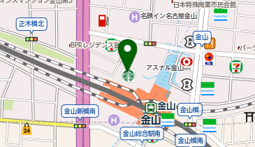 スーツセレクト アスナル金山の地図画像