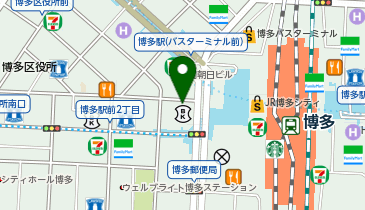 スーツセレクト 博多駅前の地図画像