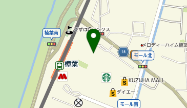 スーツセレクト くずはモールの地図画像