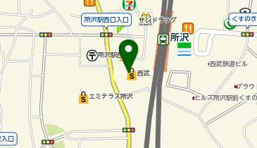 スーツセレクト 所沢の地図画像