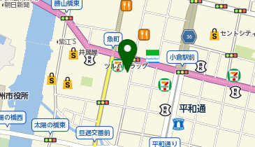 スーツセレクト 小倉の地図画像