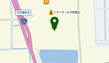 スーツセレクト イオンモール大和郡山の地図画像