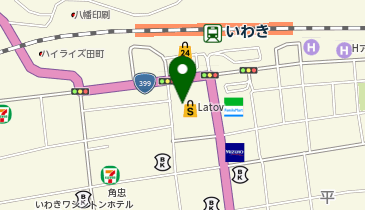 スーツセレクト ラトブいわきの地図画像