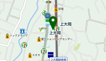 スーツセレクト 上大岡京急百貨店の地図画像