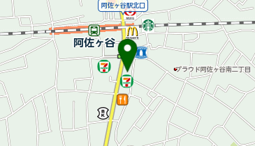 スーツセレクト 阿佐ケ谷の地図画像