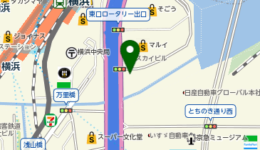 スーツセレクト 横浜東の地図画像