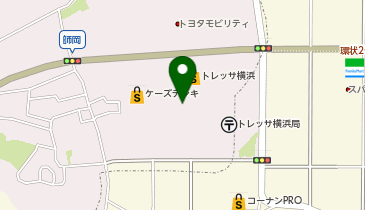 スーツセレクト トレッサ横浜の地図画像