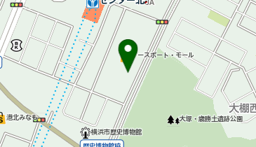 スーツセレクト 港北ノースポートモールの地図画像