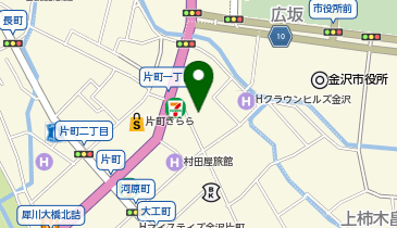 スーツセレクト 金沢の地図画像