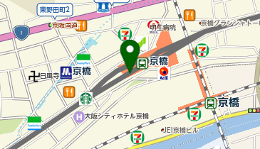 スーツセレクト 京阪モールの地図画像