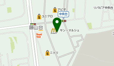 スーツセレクト サンマルシェ高蔵寺の地図画像