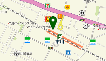 スーツセレクト シャポー市川の地図画像
