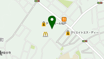 スーツセレクト テラスモール松戸の地図画像