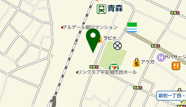 スーツセレクト 青森ラビナの地図画像