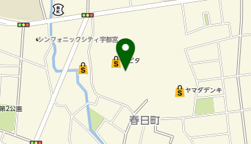 スーツセレクト アピタ宇都宮の地図画像