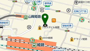 スーツセレクト 姫路の地図画像