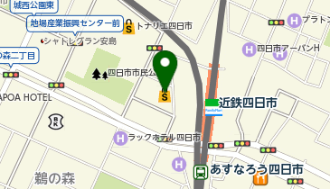 スーツセレクト 四日市の地図画像