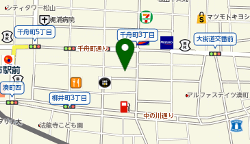 スーツセレクト 松山の地図画像