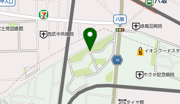 ノジマ  イオンフードスタイル小平店の地図画像