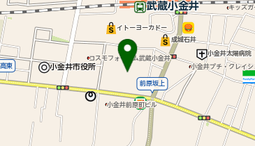 ノジマ  SOCOLA武蔵小金井クロス店の地図画像