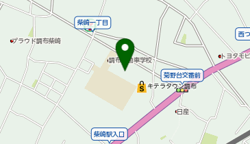 ノジマ  キテラタウン調布店の地図画像