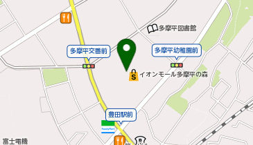 ノジマ  イオンモール多摩平の森店の地図画像