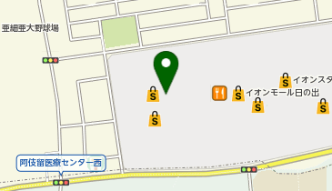 ノジマ 日の出店の地図画像