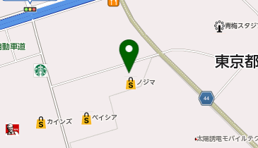 ノジマ  青梅インター店の地図画像