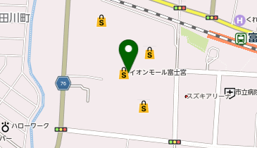 ノジマ  イオンモール富士宮店の地図画像