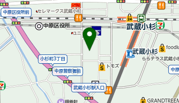 ノジマ  イトーヨーカドー武蔵小杉駅前店の地図画像