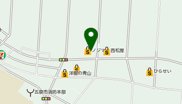 ノジマ  五泉店の地図画像