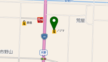ノジマ  水原店の地図画像