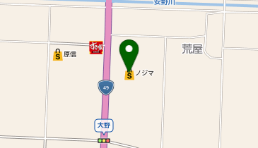 ノジマ 水原店の地図画像