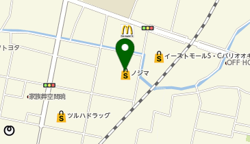 ノジマ  甲府東店の地図画像