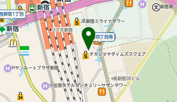 ノジマ 新宿タカシマヤタイムズスクエア店の地図画像